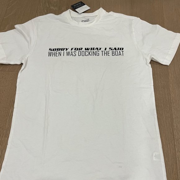 BOAT LIFE Slogan T-Shirt - Size Medium - NWT - Picture 4 of 5